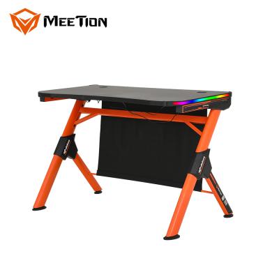 China Luz llevada luminosa RGB del juego de MeeTion DSK20 que compite con escritorio ajustable de la PC de la tabla del equipo de escritorio del escritorio del videojugador el favorable en venta