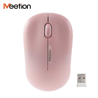 China MEETION R545 2019 New Pink Cordless Optical Usb Computer 2.4G Wireless Mouse For Windows And Mac for sale