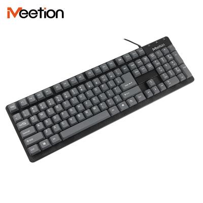 中国 遅のMEETION MT-K202米国のレイアウトの防水設計USBのコンピュータのキーボード 販売のため