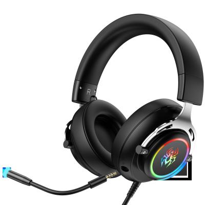 China 2020 Popular G60 RGB Gaming Headphone 7.1 Virtual Noise Cancelling Earphone for sale