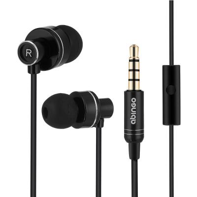 China High quality Noise Cancelling Wired Earphone with Mic, In-ear Earphone Earbuds Audifonos para Celular for sale