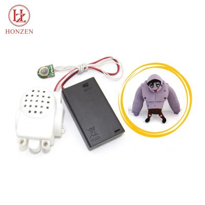 China New Plush AAA Battery Animal Sound Module Push Button White Case Power Toys Programmable Music Chip For Stuffed Toys for sale