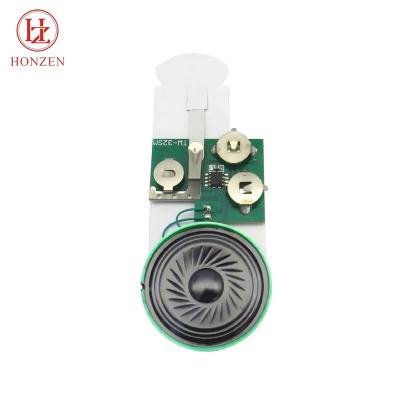 China Greeting Card Factory Customized 40mm Speaker Pre-Recorded Music Sound Slide Language Module For Birthday Greeting Cards for sale