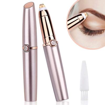 China Fashional Best Eyebrow Trimmer Amazon Battery Operated Painless Portable Electric Eyebrow Trimmer For Women for sale