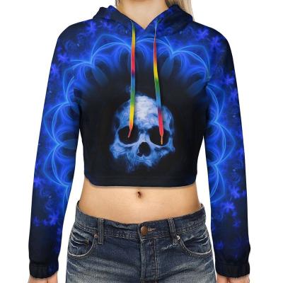 China 2021 Custom Printing Hoodies Breathable Sweatsuit Women Autumn New Design Custom Tracksuit Women Belly Sweatsuit 1pcs for sale