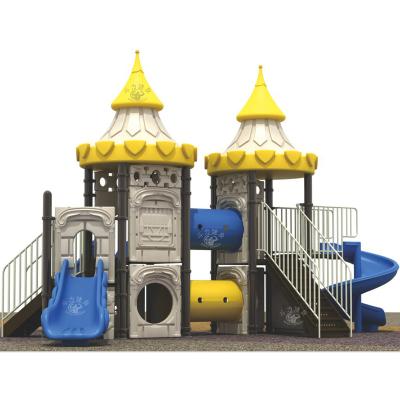 China Colorful Douli customizable kids outdoor color variable castle theme slide playground for children with Dia. 89mm upright posts for sale