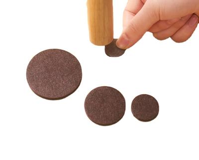 China Furniture Leg Floor Protector Stickers Pads Stool Feet Pads Anti-Slip Felt Felt Pads Wear-Resistant Felt Pads for sale