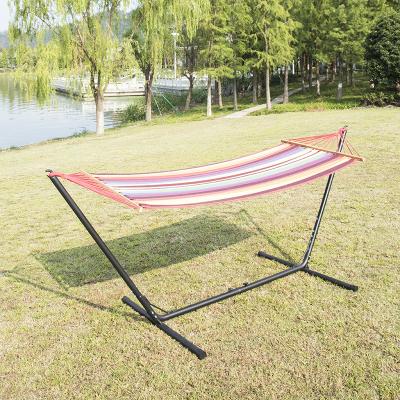 China Super comfortable indoor outdoor camping hammock for home garden sports travel camping swing bed hammock for sale