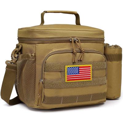 China OEM ODM Casual Waterproof Men's Tactical Lunch Bag Insulated Thermal Cooler With If StrapHot Selling Products 3 Buyers for sale