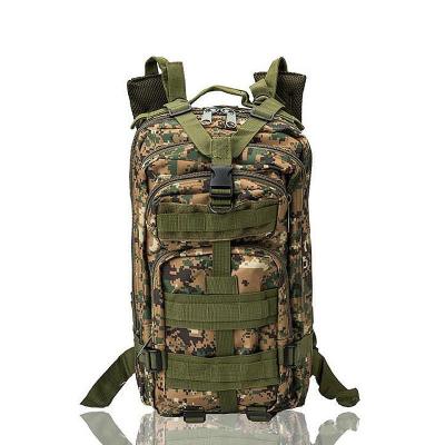 China Small 3 Day Molle Army Assault Bag Backpack Waterproof Military Tactical Camo Camouflage Oxford Nylon Zipper Unisex Nylon Zipper for sale