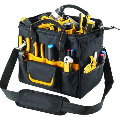 China Heavy Duty Portable Plumber Durable Multi-Pockets Waterproof Electrician Tool Bag for sale