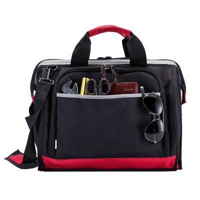 China Functional ; light ; easy to carry Custom Electrical Hardware Kits Carry Pouch Heavy Duty With Molded Hand Base Technician Tool Bag Heavy Duty for sale