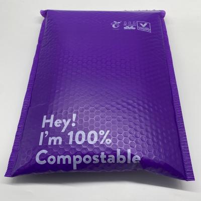 China Eco-friendly High Quality Waterproof Packaging Bubble Bag Ad Shipping Customized Biodegradable Bubble Pouch Envelope Envelope Bag With Logo for sale