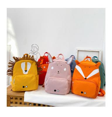 China Waterproof cartoon animal schoolbag children travel backpack lightweight fresh and beautiful primary schoolbag for sale