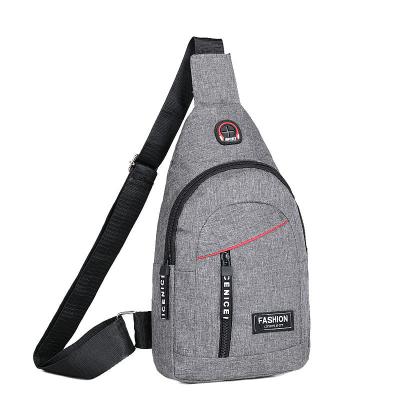 China No USB Custom Fashion Mini Pattern Chest Cheap Personalized Logo Cross - Body Sport Man Sling Bag Plazeite for sale