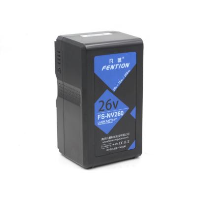 China Camera Fention 26V Foresight Li-ion 260Wh High Voltage Rechargeable Battery For Broadcast Camcorder V Mount Battery for sale