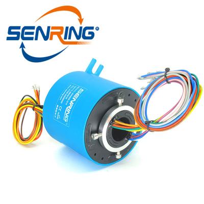 China Aluminum alloy Senring through hole /core slip ring H2586 25.4mm slip ring for cable reel for sale