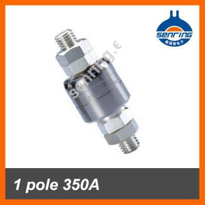 China Connector Mercury Electrical Rotating Slip Ring 1pole 350A A1H35S for sale