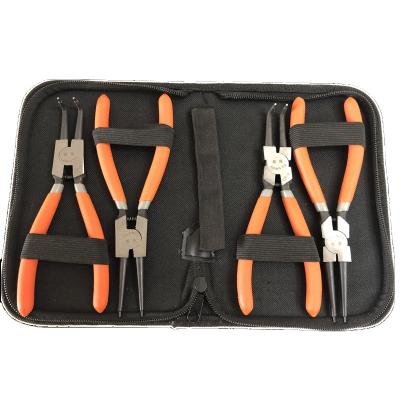 China The A.W.G. 10mm2 Circlip Ferrule Crimp Tool Circlip Kit 25 23 Set Carbon Red Blue Steel Style Surface Plastic Color for sale