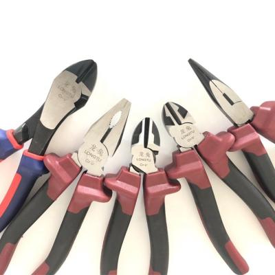 China 6 Inch MULTI FUNCTIONAL Combinatio Pliers All Kinds Of Combination Pliers Long Nose Side Cutting Pliers Soft Satin Steel OEM NOSE LONG for sale