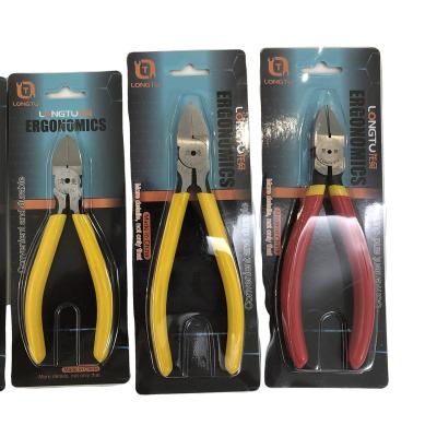 China STRIP PLIERS Bend All Kinds Long Combination Pliers Nose Side Cutting OEM Soft Steel Satin PVC Diagonal Pliers for sale