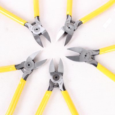 China MULTI FUNCTIONAL Red Blue Steel Stripping Knife Carbon Yellow Wire Stripper Plier Tools Cable Knife Diagonal Cutting Pliers for sale