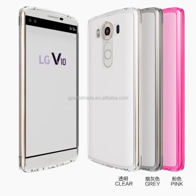 China Shockproof 2 in 1 Dual TPU PC Phone Case Cover Protector for LG V10 for sale