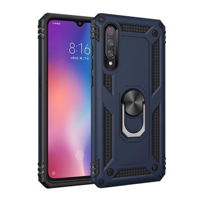 China Hot Selling Eastmate Pc+Tpu 2 in 1 Shockproof Armor Phone Case JS-M-9 Back Cover With Ring Kickstand For Xiaomi Mi 9 for sale