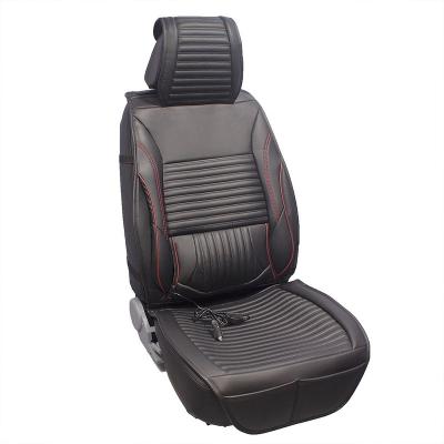 China Wholesale 12V Car Heating Cushion PVC Car Heating Seat Cover Luxury Auto Heated Leather Foam Cushion Best New Heated Business/Universal for sale