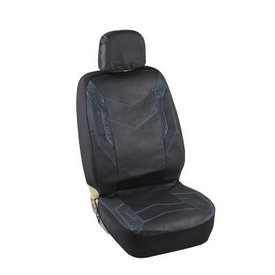 China Business/PVC Car Seat Covers PVC Car Seat Cover Accessories Luxury Leather Universal Car Front Seat Covers for sale