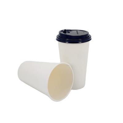 China Biodegradable Disposable Coffee Beverage Paper Cups Cold Drink Paper Cup for sale