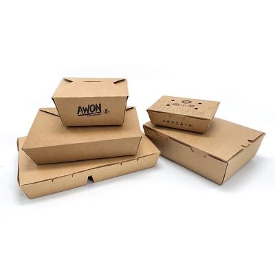 China 2022 new promotion disposable food packaging box paper fast food bowl for sale