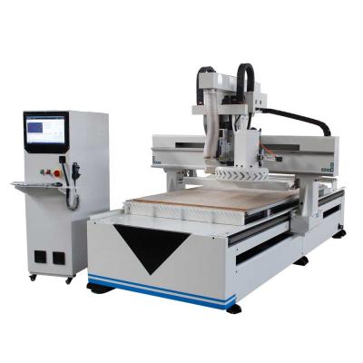 China Building Material Shops High Quality 1325 ATC Wood CNC Router Woodworking Cutting Machine For Sideboard Door Making for sale