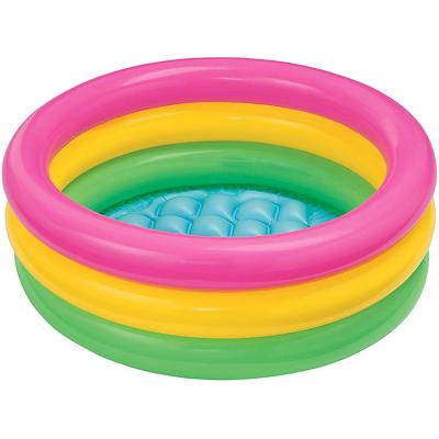 China PVC Sunset Glow Baby Pool Toys (34 in X 10 in) /children learn home swim/to take cool summer for sale