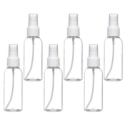 China Cosmetic Spray Bottles, Plastic Empty Fine Mist Mini Travel Bottle, Small Containers /cosmetic Slot Clear 50ml Refillable Liquid Bottle for sale