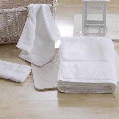 China 100% Long Staple Cotton Luxury Hotel Bathroom Towel QUICK DRY Spa Bath Towel Set for sale