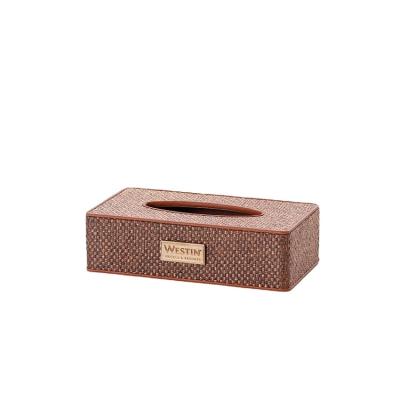 China Eco-friendly Youmian Mini Hotel Square Cloth Popular Cheap Popular Box Cover Using Leather Acrylic for sale