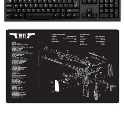 China Medium Size Anti Slip Gun Mat High Quality Custom Gun Mat Eco - Friendly for sale