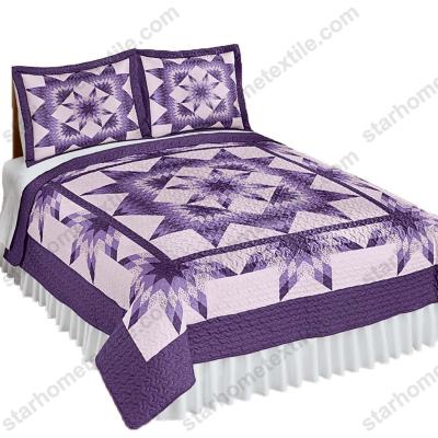 China Modern Hot Selling Colorful Digital Printing Bedspreads Quilting Source Manufacture for sale