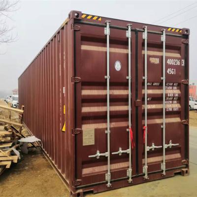 China 40HCcontainer Marine Standard Overseas Shipping Transit and Storage Turnover Dry Container for sale