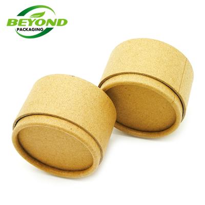 China Material Manufacturer Recycled Biodegradable Kraft Paper Tube For Face Cream Jar Deodorant Paper Tube Packaging for sale