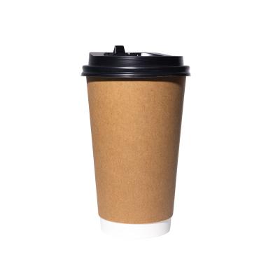 China Wholesale Disposable Coffee Paper Cup With Logo Wallpaper 4oz 6oz 8oz 9oz 10oz 12oz 14oz 16oz Double Sided Disposable Coffee Cups With Lids for sale