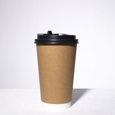 China Disposable Custom Design Logo Wallpaper Printed Disposable Coffee Cups 4oz 6oz 8oz 9oz 10oz 12oz 14 oz 16oz Double Single Cups With Lids for sale