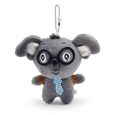 China Custom cute promotional mini plush koala plush toy plush toy chain chain logo for sale