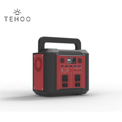 China Camping Type C Power Supply Bank T300 300W 296Wh Outdoor Portable Powerful Lithium Battery Power Station for sale