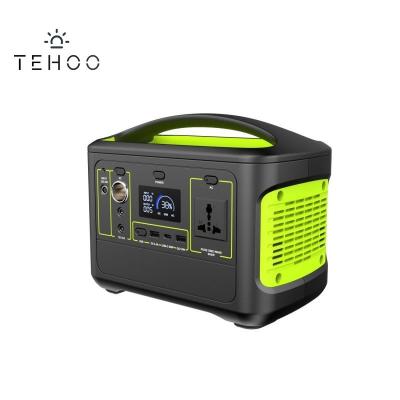 China Fast Charging Backup Support 500w 600w YW500 AC DC Power Station Portable Solar Power Station for sale