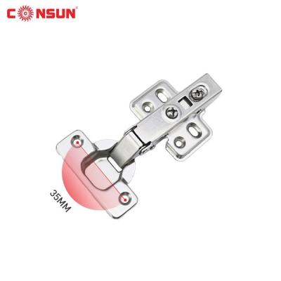 China Soft Hinge 35 Mm One Modern Way Furniture End Concealed Hydraulic Sideboard Door Hinge SP3 for sale