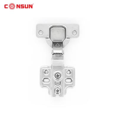 China Modern Furniture Sp6 Hardware Kitchen Drawer Soft Closing Hinge Cabinet One Way Screw Hinge for sale