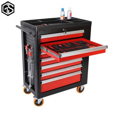 China Cold Rolled 60 Inch Mechanic Box Tool Cabinet Industrial Machining Stainless Steel Tools Professional Automotive Movable Set for sale