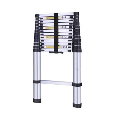 China Folding Ladders 2.6 Meters Single Side Folding Aluminum 36 Feet Smart Industrial Telescopic Manufacturers Circular Ladder With Lifts for sale